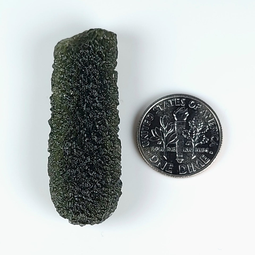 Moldavite Tektite Angel Chime Large 7 Gr Genuine Raw Healing Crystal Gemstone - Earth Perfection