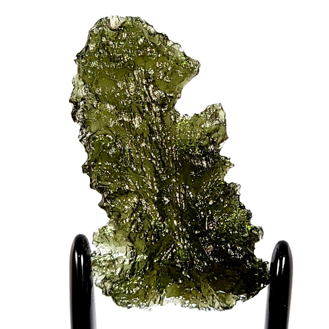 Moldavite Tektite Healing Crystal Large 3 Grams Genuine Raw Museum Quality Gemstone - Earth Perfection