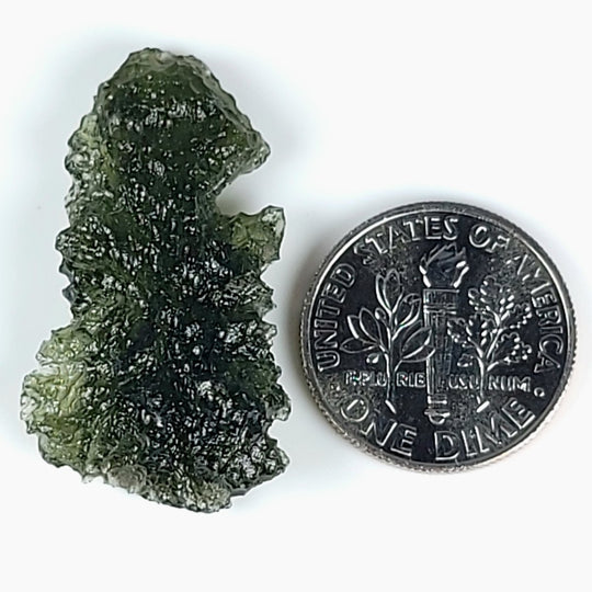 Moldavite Tektite Healing Crystal Large 3 Grams Genuine Raw Museum Quality Gemstone - Earth Perfection