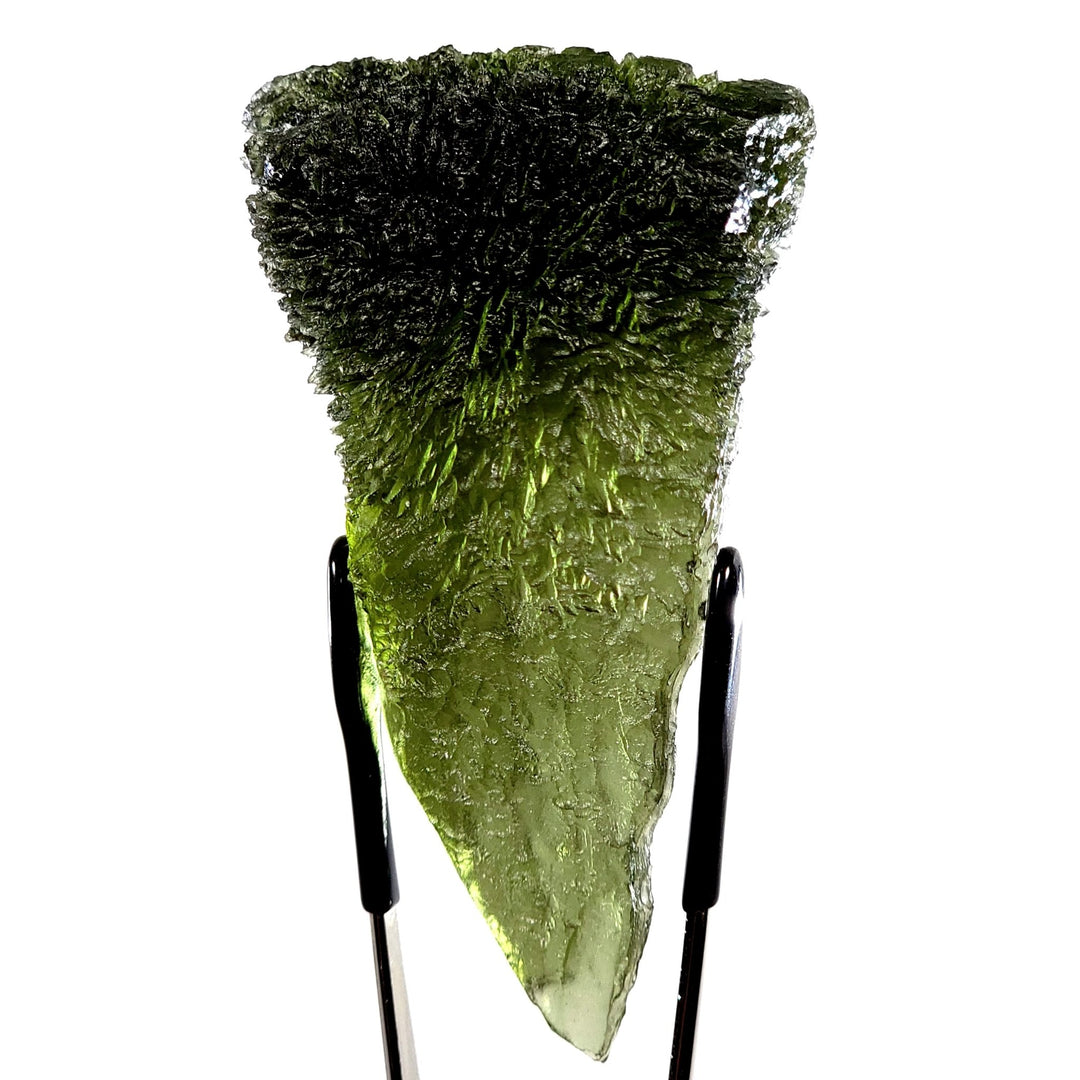 Moldavite Tektite HUGE 37 Grams! Large Genuine Raw Museum Quality Moldavite Gemstone - Earth Perfection