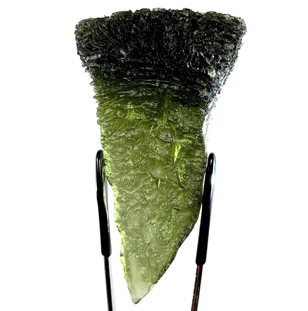 SUPER PIECE DE TECTITE MOLDAVITE - 0,582 grammes - Matière SUPER PIECE DE TECTITE MOLDAVITE - 0,582 grammes - Matière