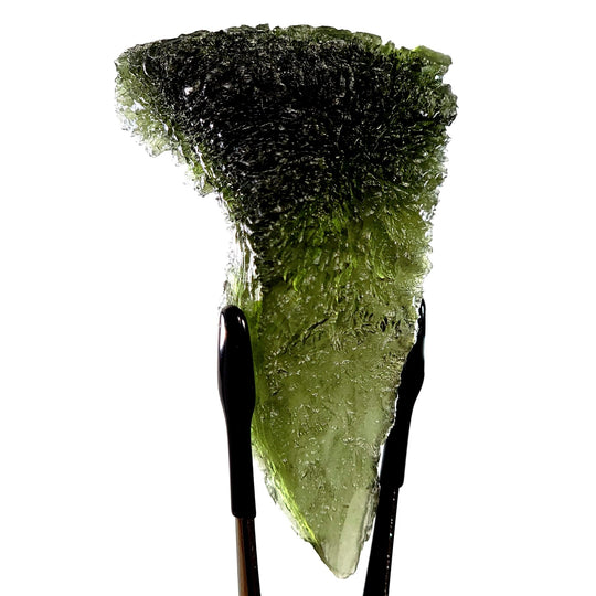 Moldavite Tektite HUGE 37 Grams! Large Genuine Raw Museum Quality Moldavite Gemstone - Earth Perfection