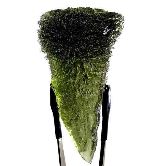 Moldavite Tektite HUGE 37 Grams! Large Genuine Raw Museum Quality Moldavite Gemstone - Earth Perfection