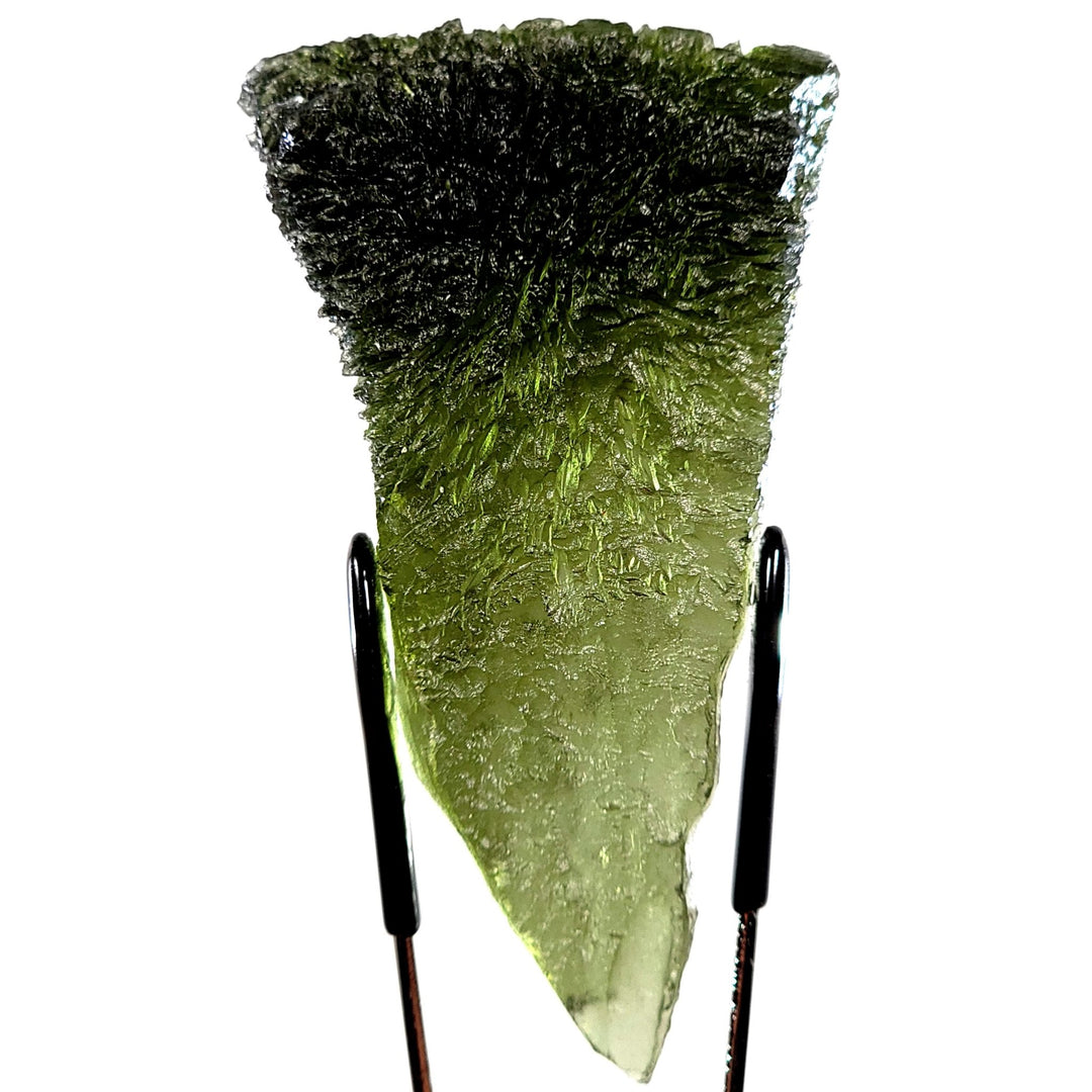 Moldavite Tektite HUGE 37 Grams! Large Genuine Raw Museum Quality Moldavite Gemstone - Earth Perfection