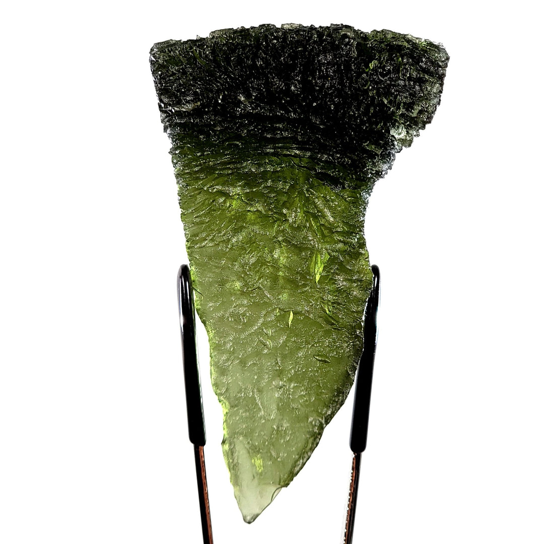 Moldavite Tektite HUGE 37 Grams! Large Genuine Raw Museum Quality Moldavite Gemstone - Earth Perfection