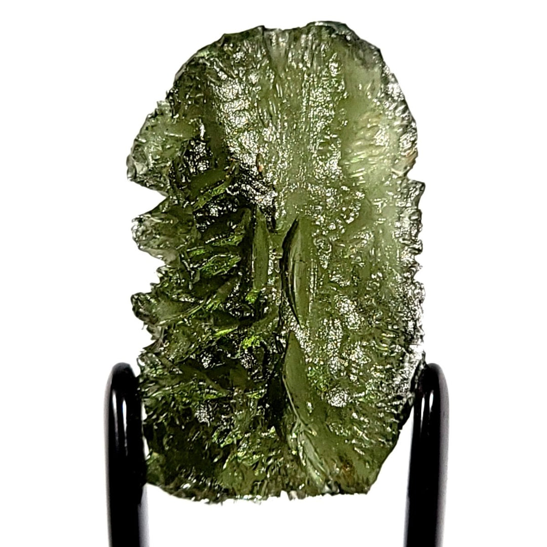 Moldavite Tektite, Large 5.2 Gr Rare Genuine Meteorite, Raw Healing Crystal - Earth Perfection