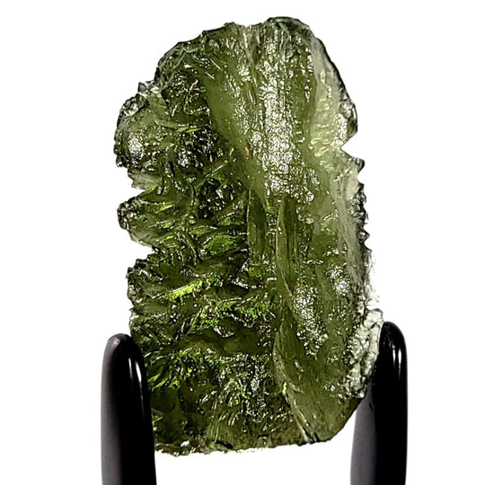 Moldavite Tektite, Large 5.2 Gr Rare Genuine Meteorite, Raw Healing Crystal - Earth Perfection