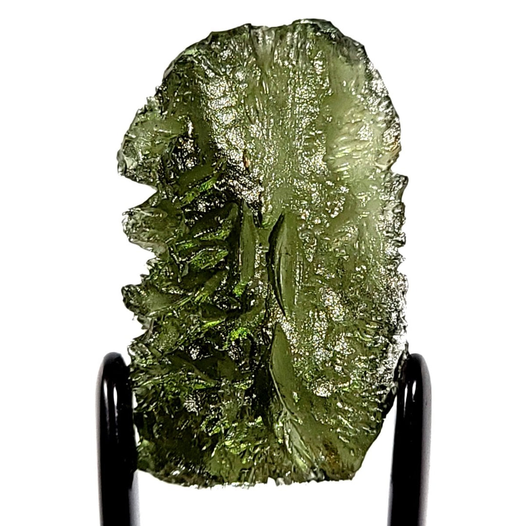 Moldavite Tektite, Large 5.2 Gr Rare Genuine Meteorite, Raw Healing Crystal - Earth Perfection