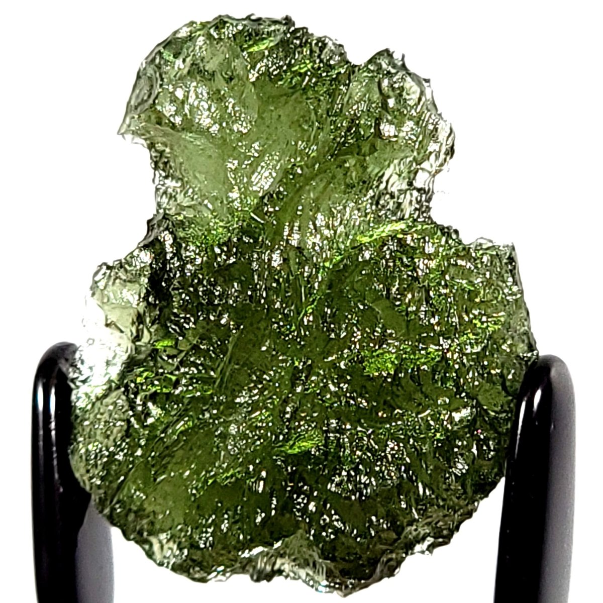 Moldavite Tektite, Large 5.3 Gr Rare Genuine Meteorite, Raw Healing Crystal - Earth Perfection