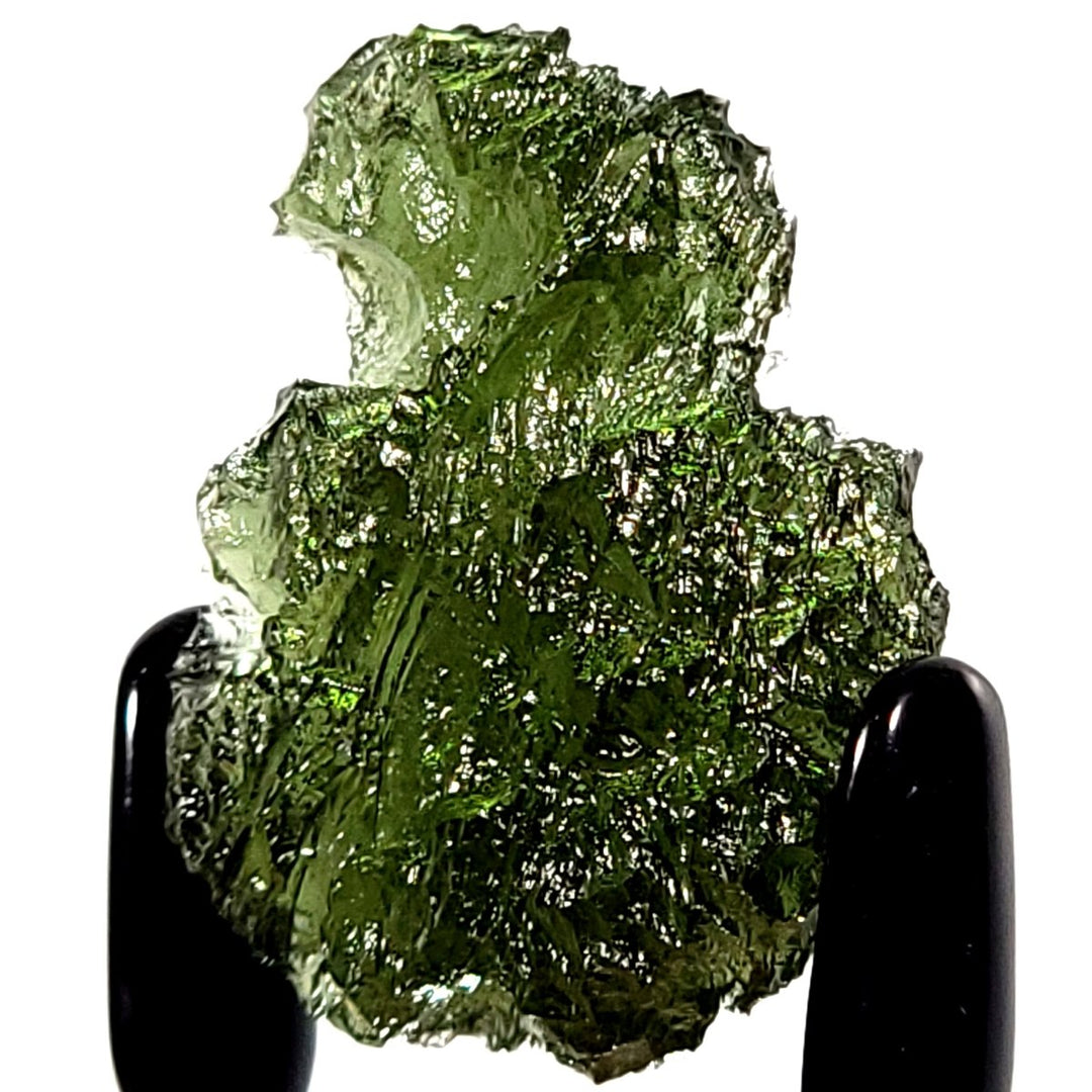 Moldavite Tektite, Large 5.3 Gr Rare Genuine Meteorite, Raw Healing Crystal - Earth Perfection