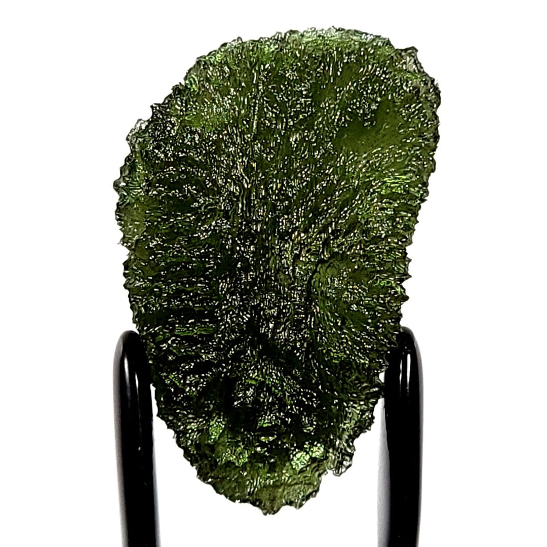 Moldavite Tektite Rare Large 6.2 Gr, Cosmic Healing Crystal, Raw Gemstone - Earth Perfection