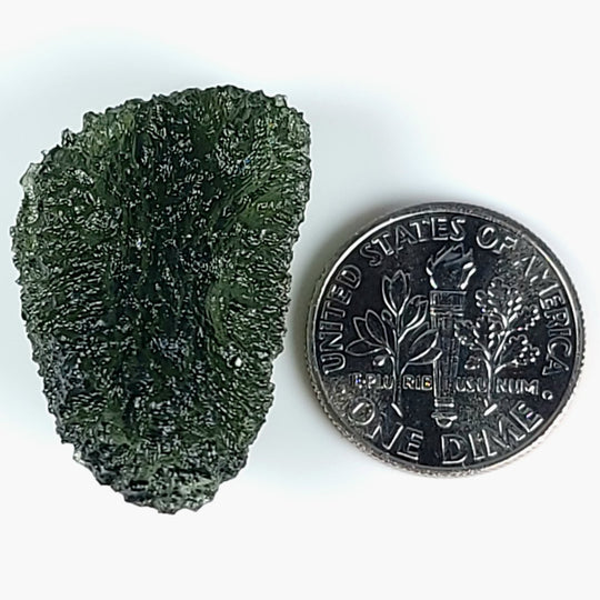 Moldavite Tektite Rare Large 6.2 Gr, Cosmic Healing Crystal, Raw Gemstone - Earth Perfection