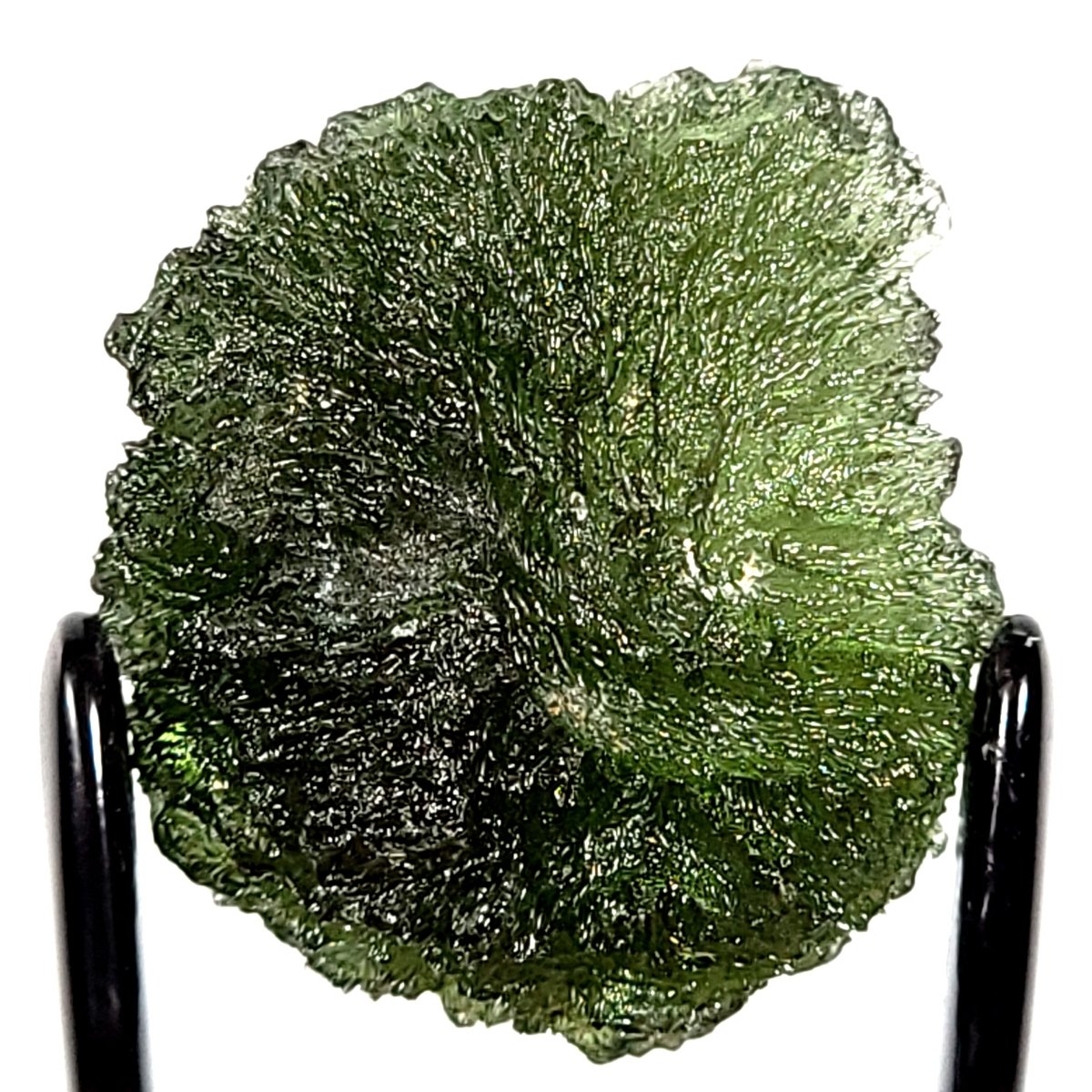 Moldavite Tektite Rare Large 7.6 Gr, Cosmic Healing Crystal, Raw Green Gemstone - Earth Perfection