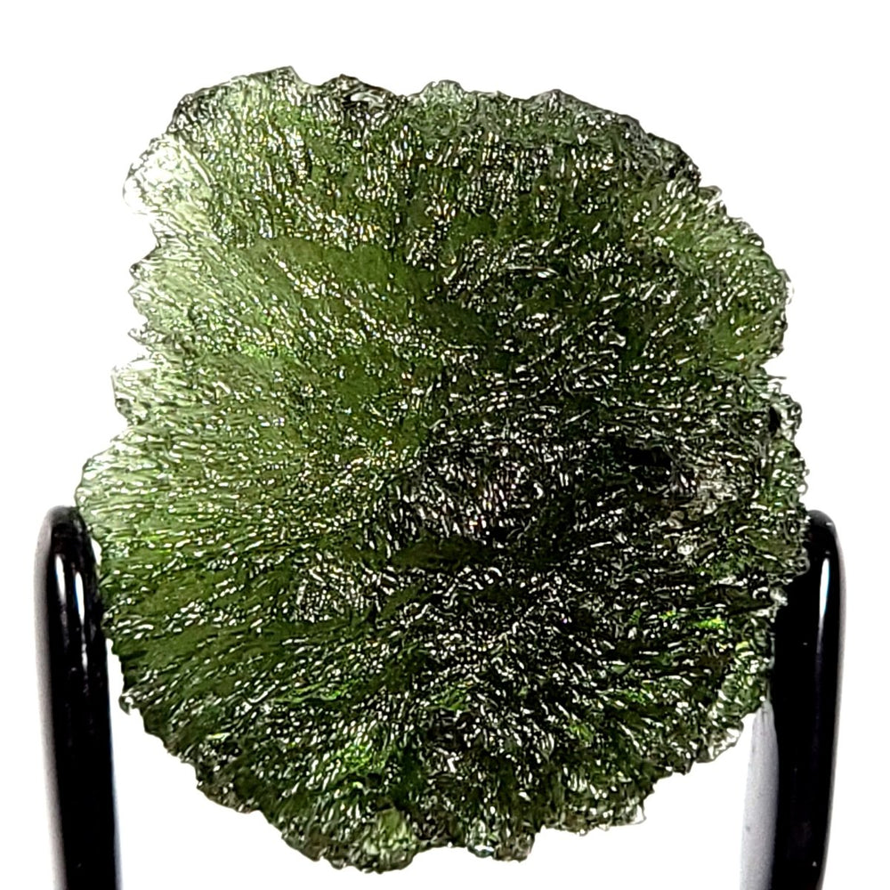 Moldavite Tektite Rare Large 7.6 Gr, Cosmic Healing Crystal, Raw Green Gemstone - Earth Perfection