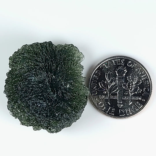Moldavite Tektite Rare Large 7.6 Gr, Cosmic Healing Crystal, Raw Green Gemstone - Earth Perfection