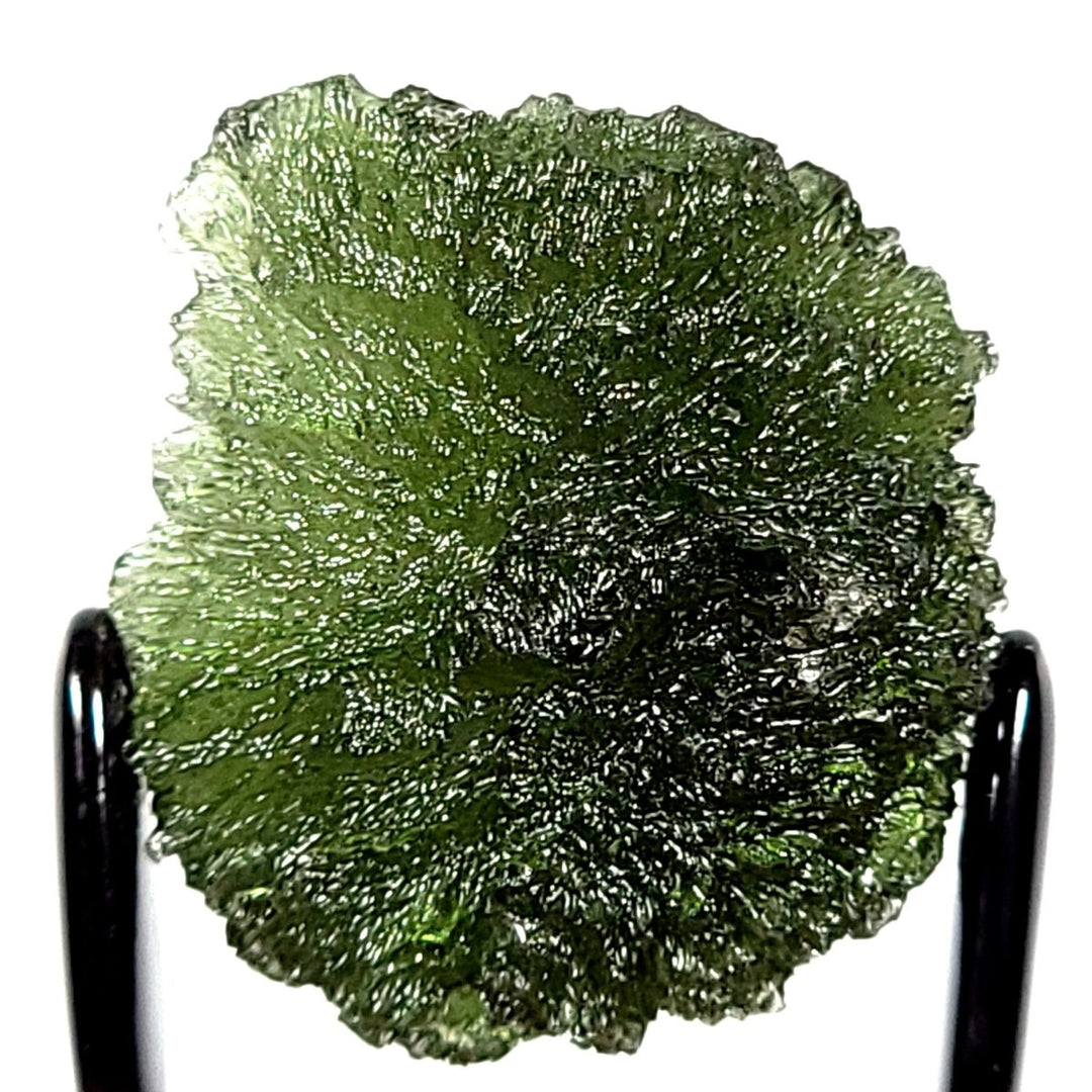 Moldavite Tektite Rare Large 7.6 Gr, Cosmic Healing Crystal, Raw Green Gemstone - Earth Perfection