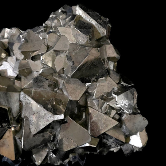 Octahedral Pyrite Stone Large 13 Lb, Natural Raw Gold Pyramidal Pyrite Mineral Specimen - Earth Perfection