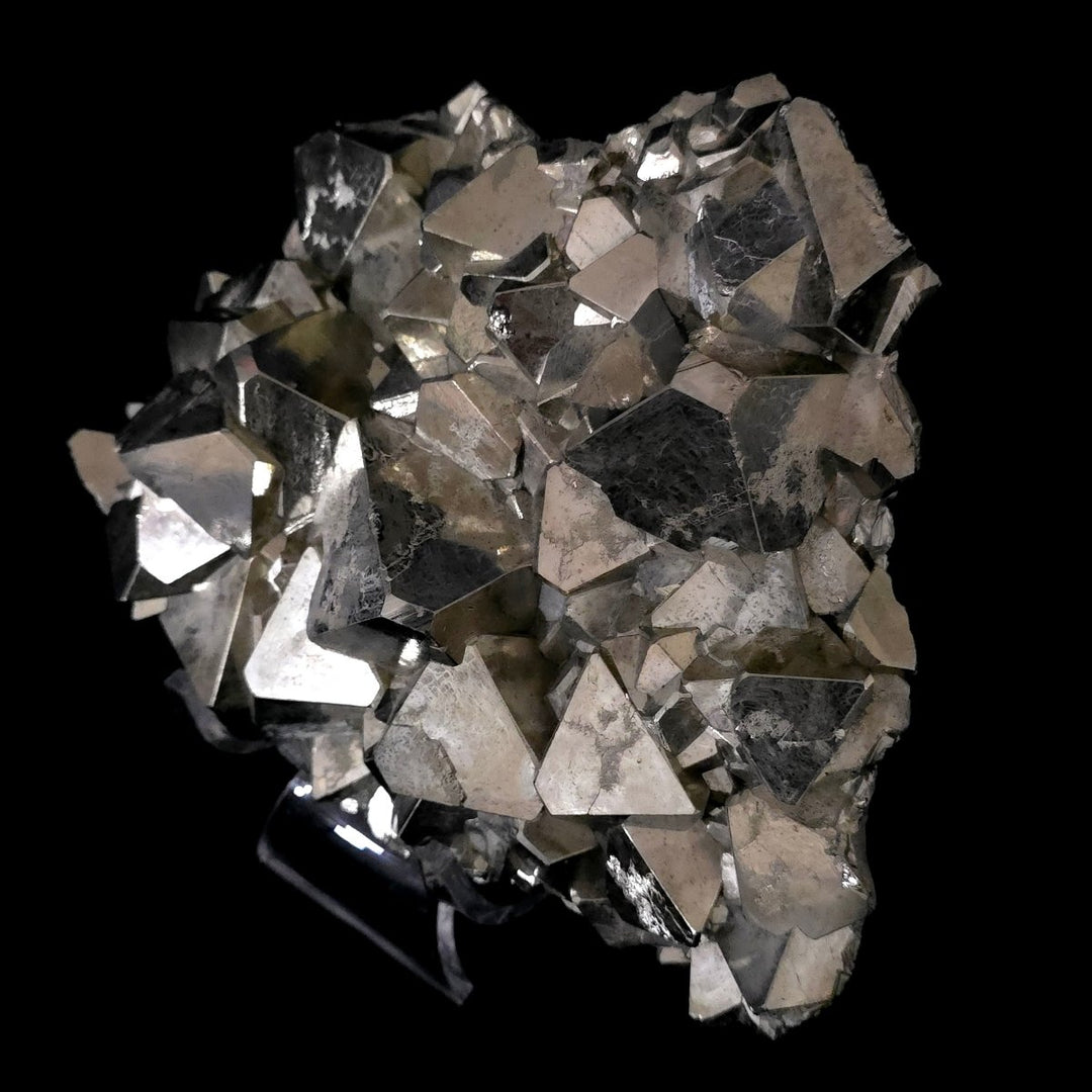 Octahedral Pyrite Stone Large 13 Lb, Natural Raw Gold Pyramidal Pyrite Mineral Specimen - Earth Perfection