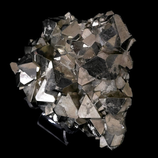 Octahedral Pyrite Stone Large 13 Lb, Natural Raw Gold Pyramidal Pyrite Mineral Specimen - Earth Perfection