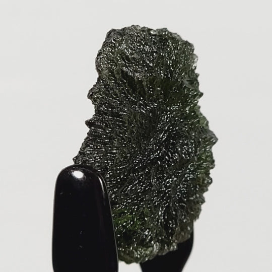 Moldavite Tektite Rare Large 7.6 Gr, Cosmic Healing Crystal, Raw Green Gemstone