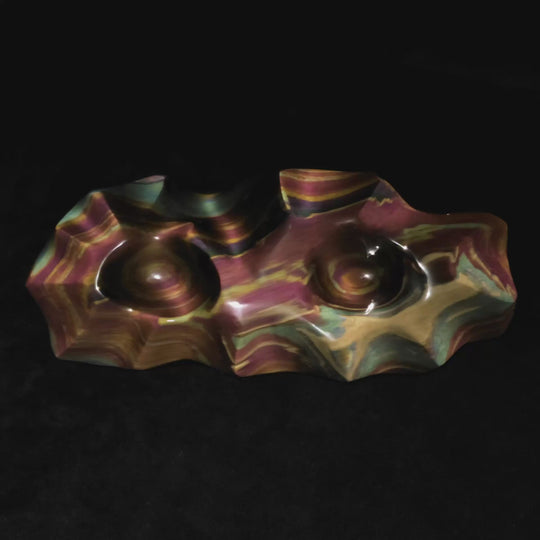 Rainbow Obsidian Freeform, Extra Large 6.5 Lb Rare Museum-Grade Colorful Polished Crystal