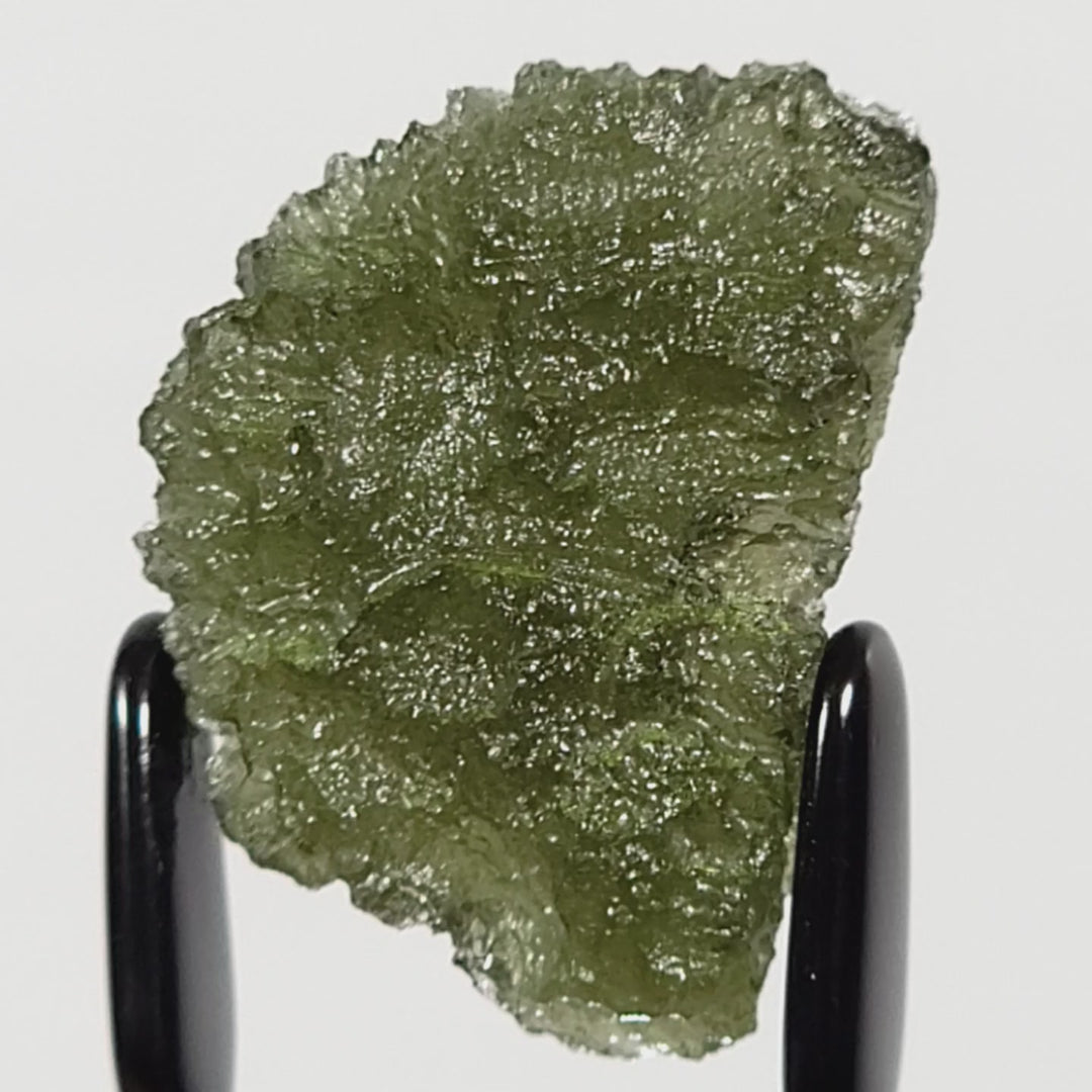 Rare Moldavite Tektite 4.9g Celestial Impact Crystal, Czech Republic