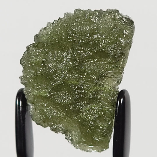 Rare Moldavite Tektite 4.9g Celestial Impact Crystal, Czech Republic