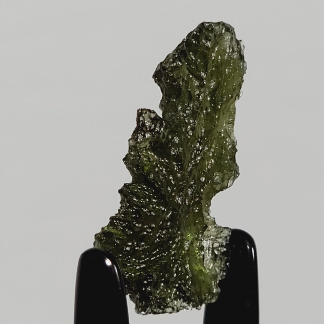 Moldavite Tektite Healing Crystal Large 3 Grams Genuine Raw Museum Quality Gemstone