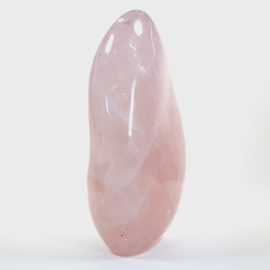 Rose Quartz Freeform Tower Large 12 Lbs! Stunning Pink Love Stone Gift For Her, Quartz Crystal Decor