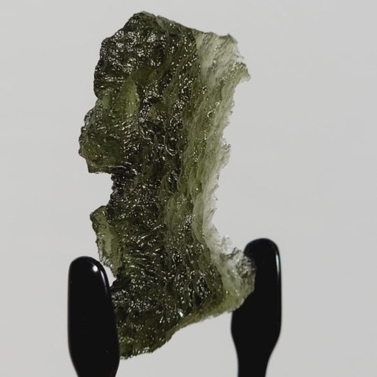 Moldavite Healing Crystal Large 6.8 Gr Genuine Raw Tektite Museum Quality Space Gemstone