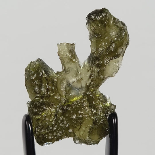 Moldavite Tektite Rare Large 3.2 Gr Genuine Raw Crystal