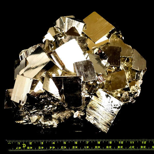Pyrite Stone Extra Large 55 Lbs! Home Decor Gift, Rare Natural Iron Pyrite Crystal! - Earth Perfection
