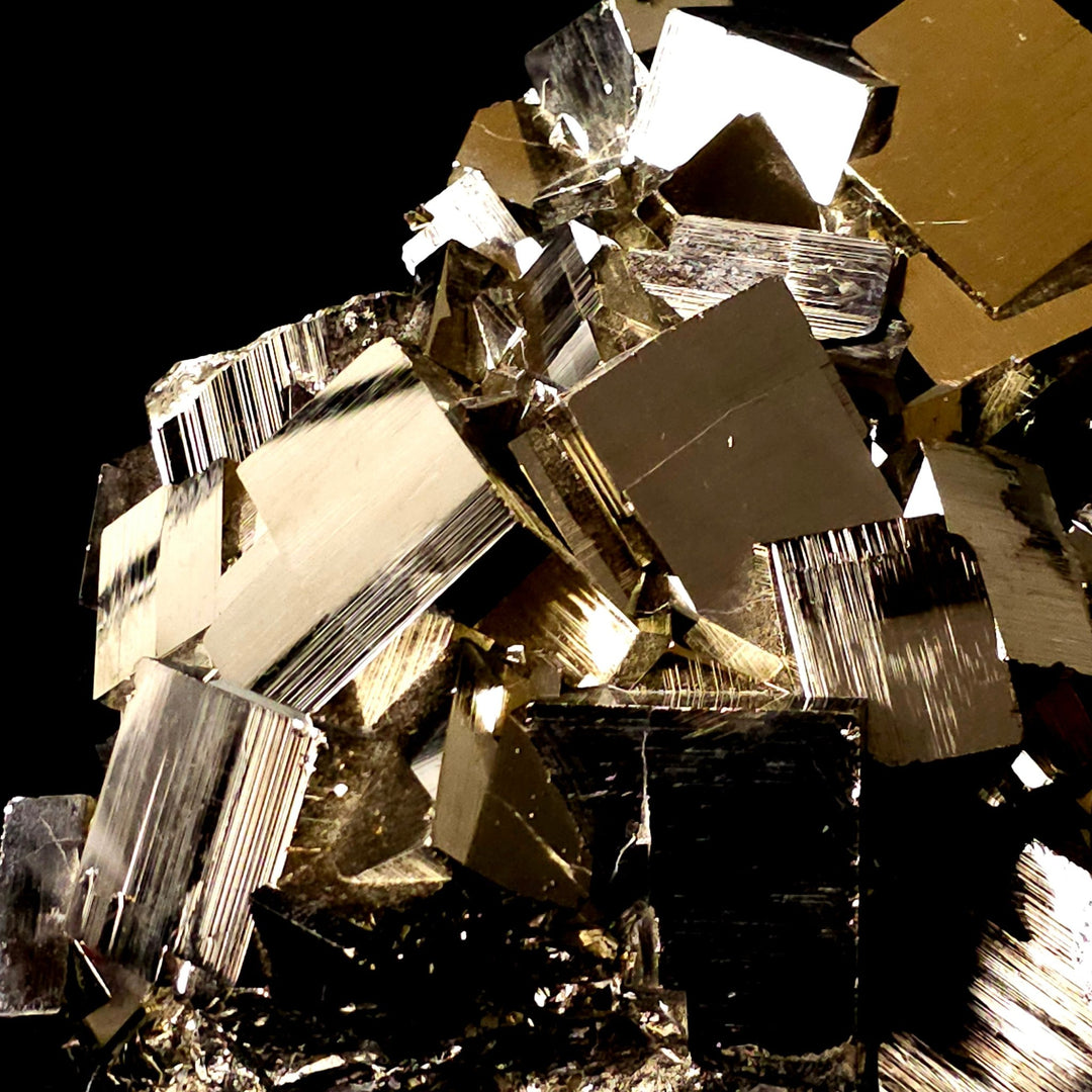 Pyrite Stone Extra Large 55 Lbs! Home Decor Gift, Rare Natural Iron Pyrite Crystal! - Earth Perfection