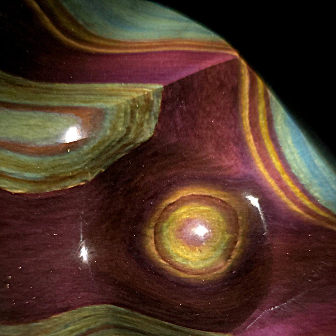 Rainbow Obsidian Freeform, Extra Large 6.5 Lb Rare Museum - Grade Colorful Polished Crystal - Earth Perfection