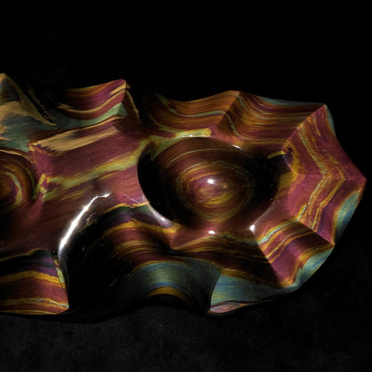 Rainbow Obsidian Freeform, Extra Large 6.5 Lb Rare Museum - Grade Colorful Polished Crystal - Earth Perfection