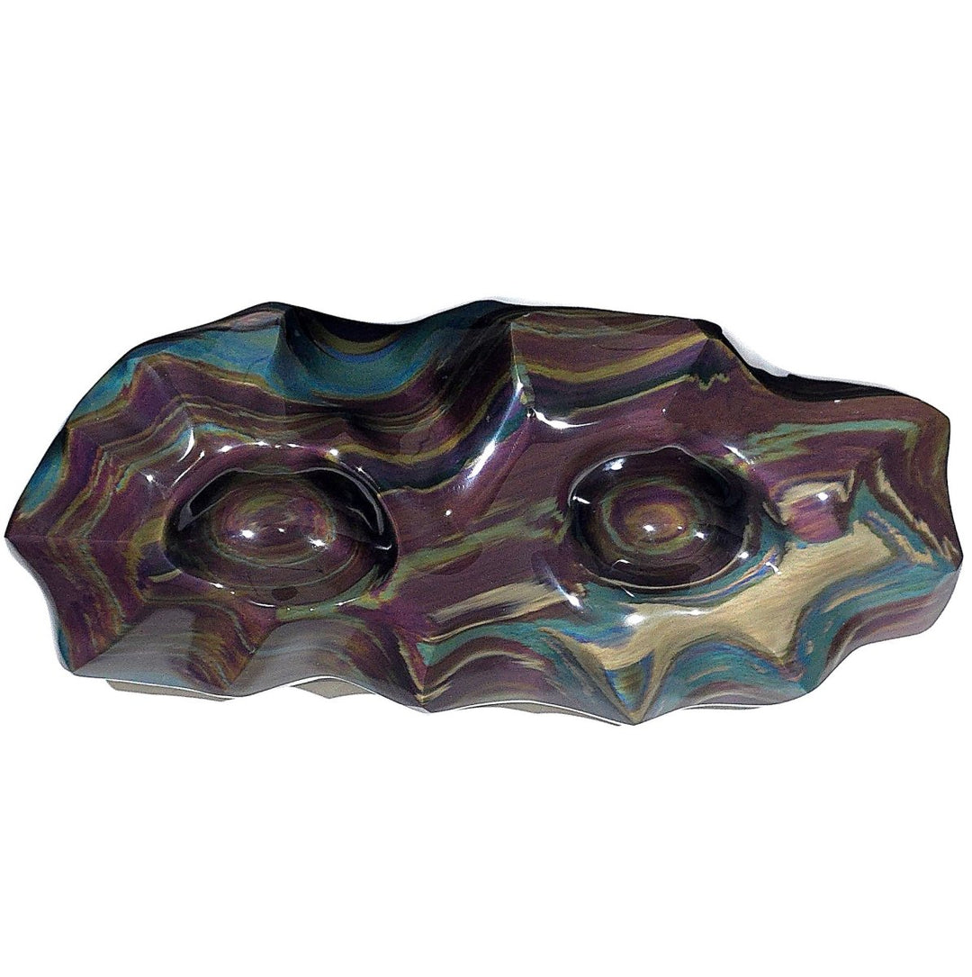 Rainbow Obsidian Freeform, Extra Large 6.5 Lb Rare Museum - Grade Colorful Polished Crystal - Earth Perfection