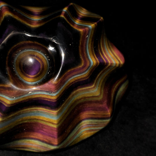 Rainbow Obsidian Sculpture, 3 Lb Museum - Grade Rare Obsidian Sheen Gemstone - Earth Perfection