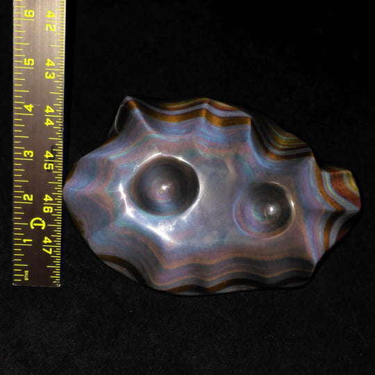 Rainbow Obsidian Sculpture, 3 Lb Museum - Grade Rare Obsidian Sheen Gemstone - Earth Perfection