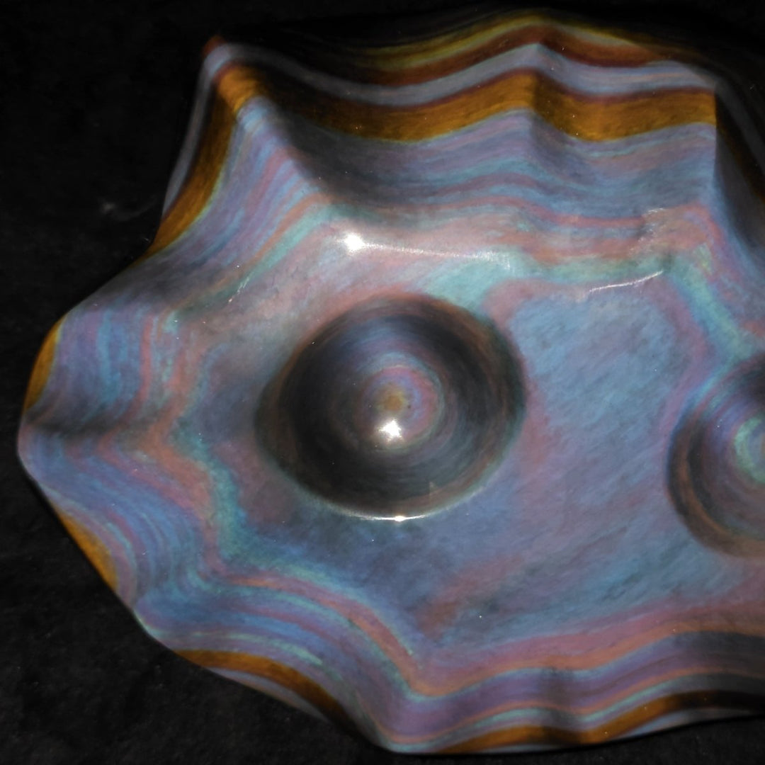 Rainbow Obsidian Sculpture, 3 Lb Museum - Grade Rare Obsidian Sheen Gemstone - Earth Perfection