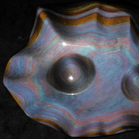 Rainbow Obsidian Sculpture, 3 Lb Museum - Grade Rare Obsidian Sheen Gemstone - Earth Perfection