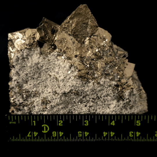 Raw Natural Pyrite Crystal Cluster, Large Iron Pyrite Cubes, Fools Gold Mineral Specimen - Earth Perfection