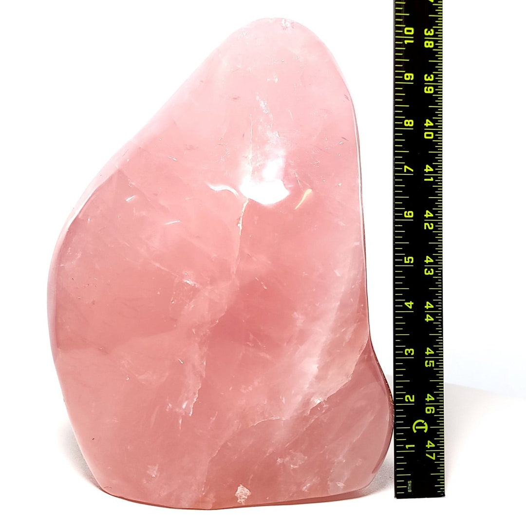 Rose Quartz Freeform Tower Large 16 Lbs AAA+ Grade Quality Pink Crystal Decor - Earth Perfection