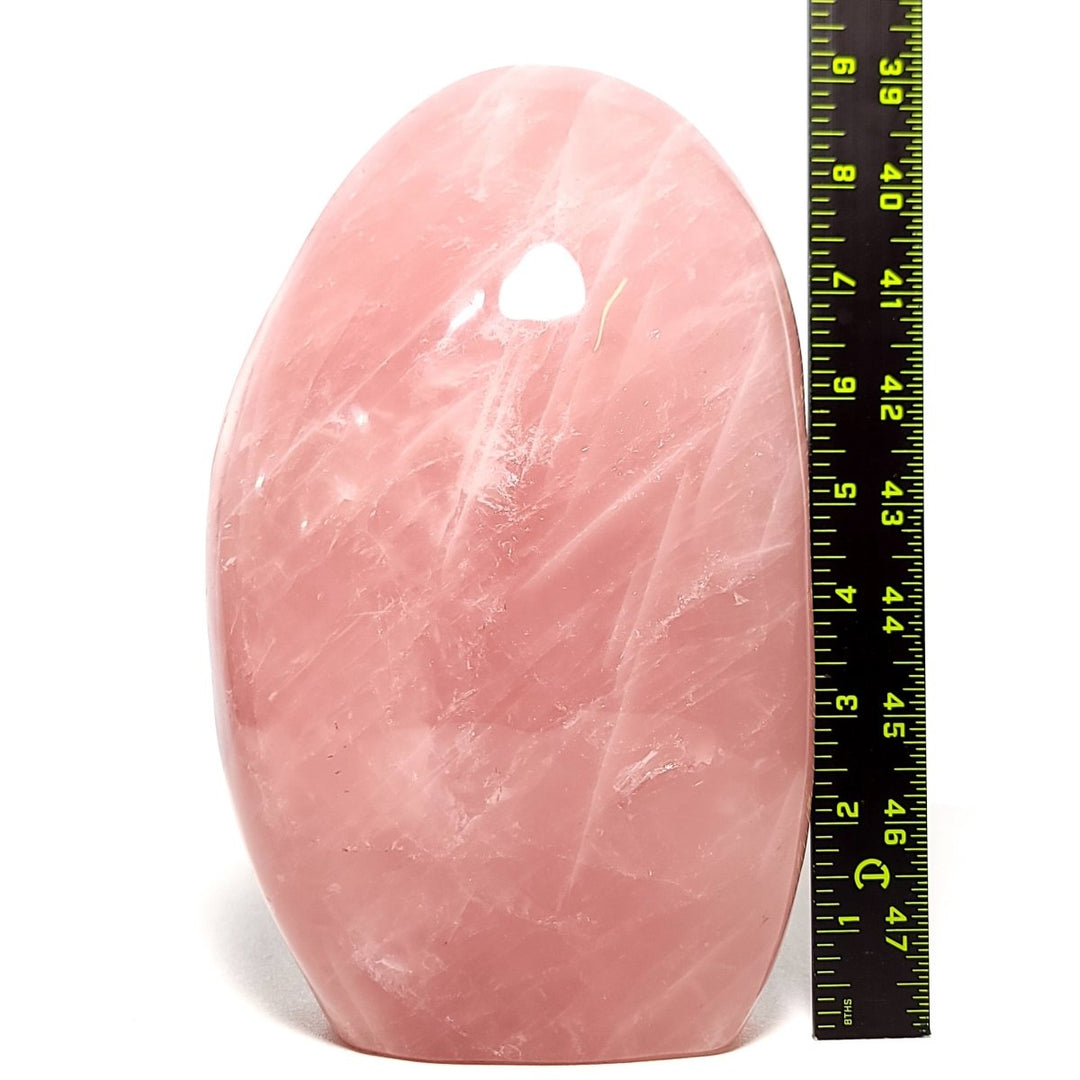 Rose Quartz Freeform Tower Large 9.8 Lbs A+ Grade Premium Quality Pink Love Crystal Decor - Earth Perfection