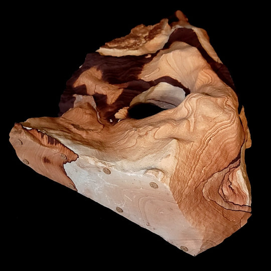 Sandstone Arch Hematite Large 27 Lb, Raw Rough Picture Sand Stone Sculpture - Earth Perfection