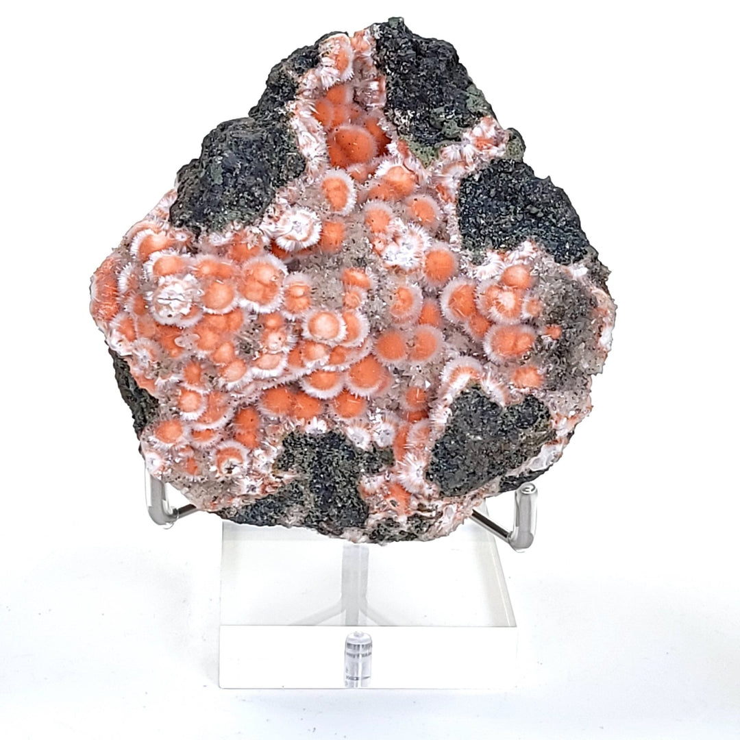 Thomsonite & Mesolite, Large Rare 435 Grams! Crystal Zeolite Mineral Specimen! - Earth Perfection